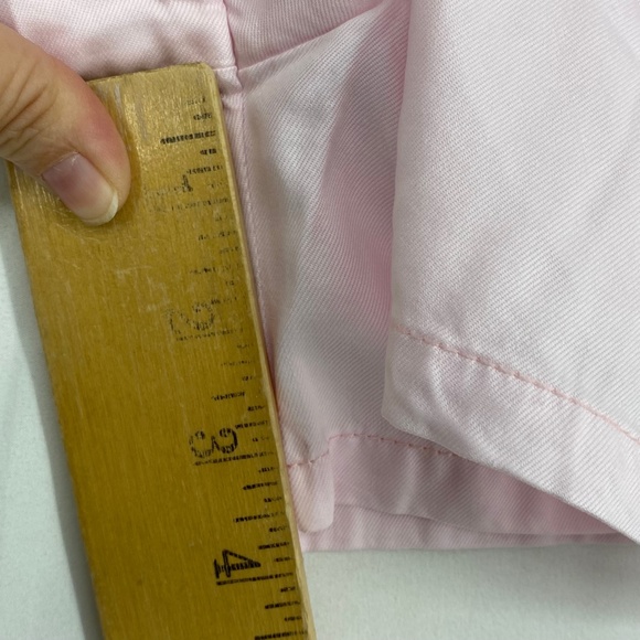 Guess Girls Size 8 Skort Shorts Light Ballet Pink Tencel Poplin Side Zip Pockets - Picture 10 of 11